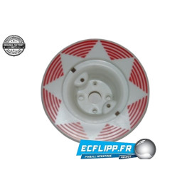 Corps de bumper original  Gottlieb rouge