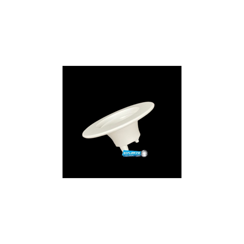 Corps de bumper D10435 blanc type Gottlieb