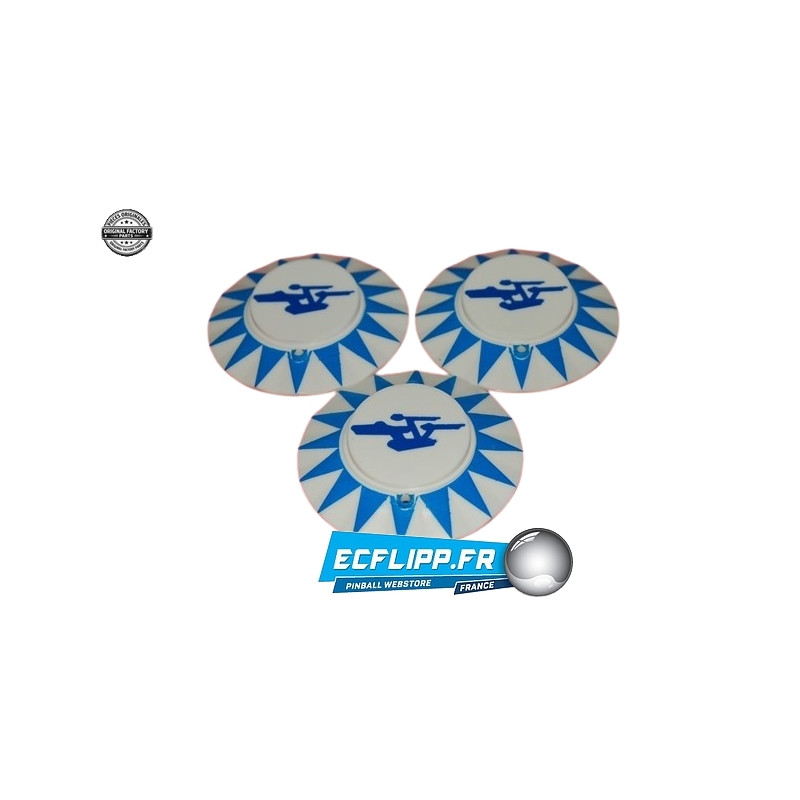 Cap bumper set Bally Star Trek ( 3 pièces )