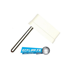 white mini flipper 2" 515-7191-08