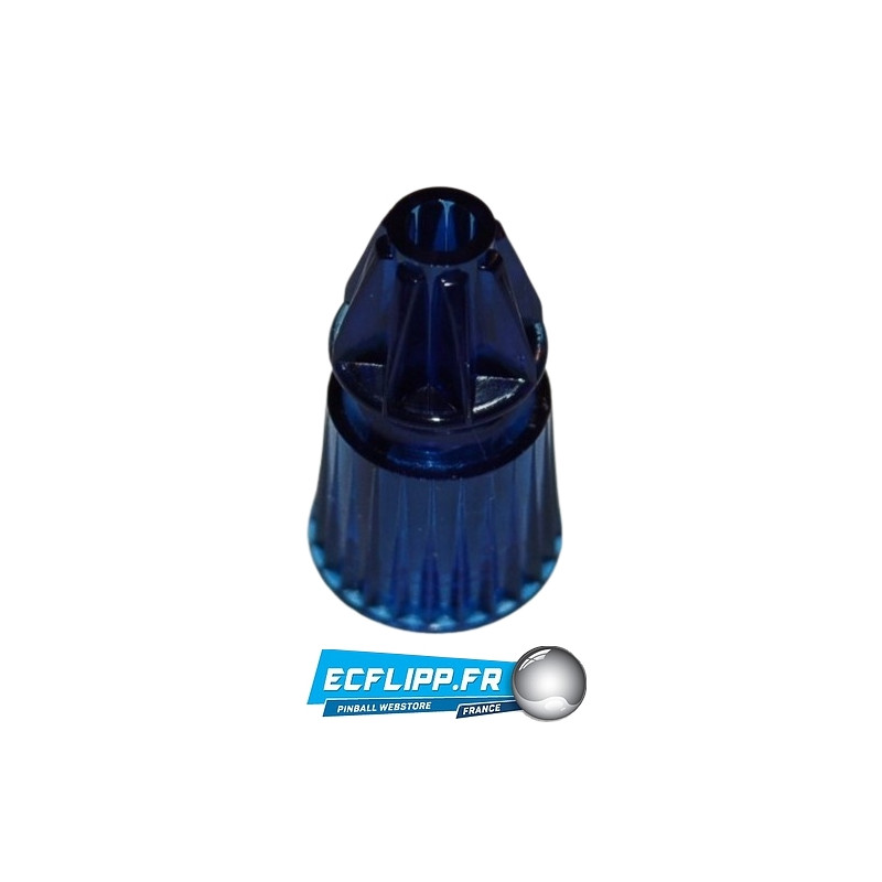 Star post bleu clair B/ W 1-3/16"