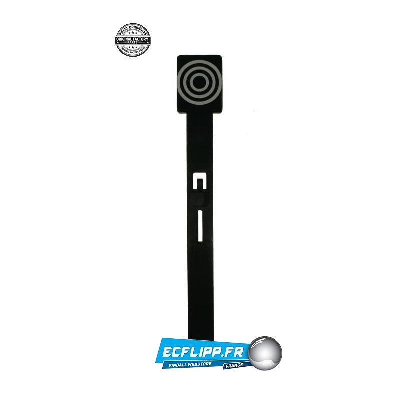Cible GTB noire bullseye blanc