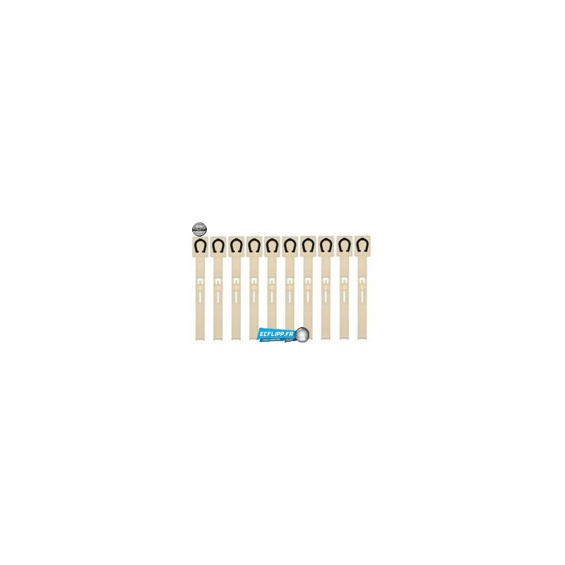 Set de 10 cibles tombantes  Sherif  Lawman originales Gottlieb