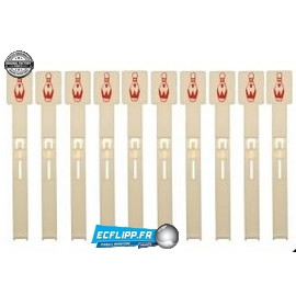 Set de 10 cibles tombantes A-14857 King Pin originales Gottlieb