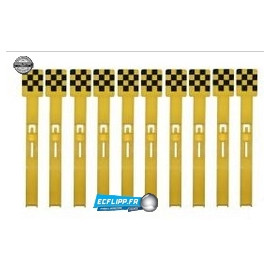 Set de 10 cibles tombantes Far Out originales Gottlieb