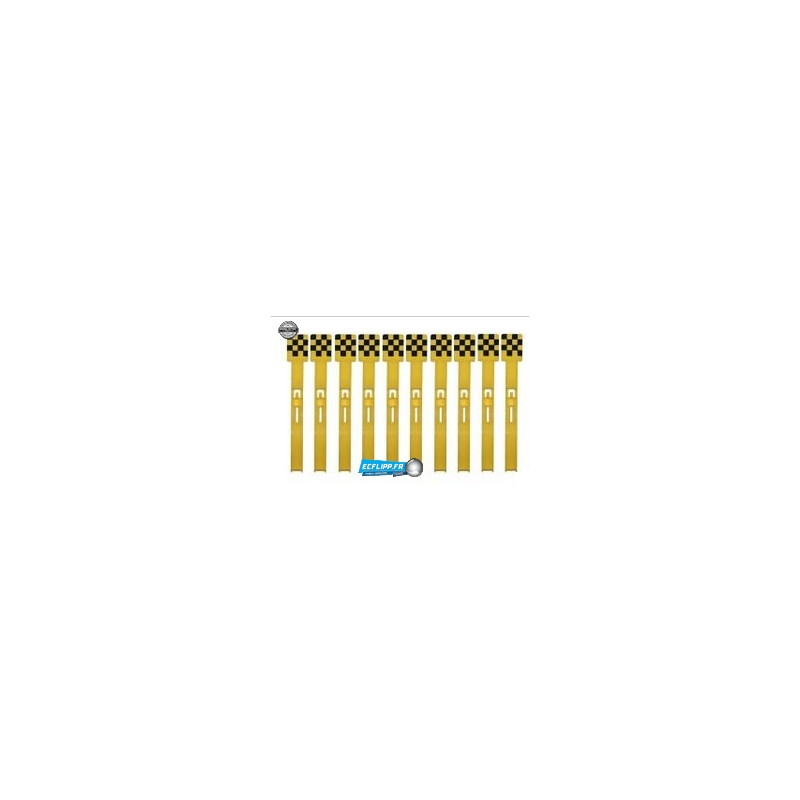 Set de 10 cibles tombantes Far Out originales Gottlieb