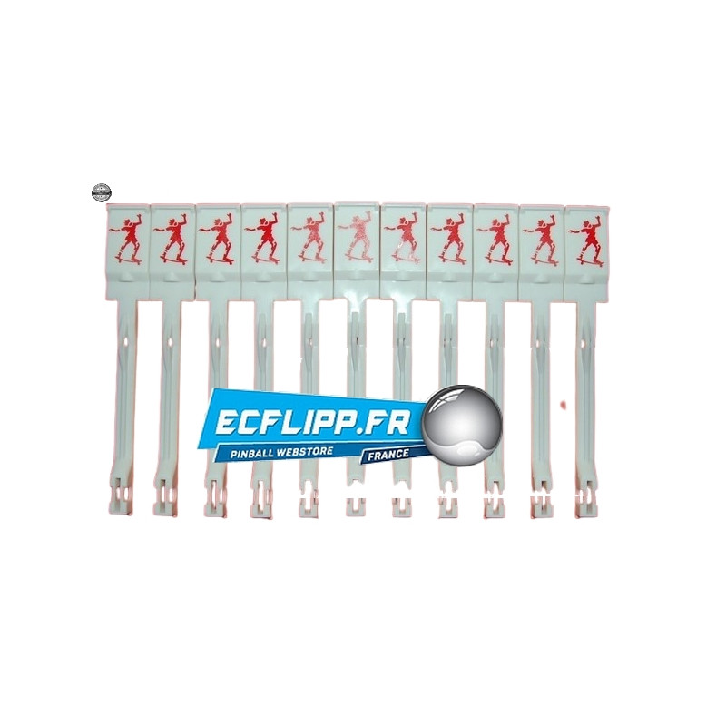 Set de 11 cibles Bally A-3944-16 Skateball