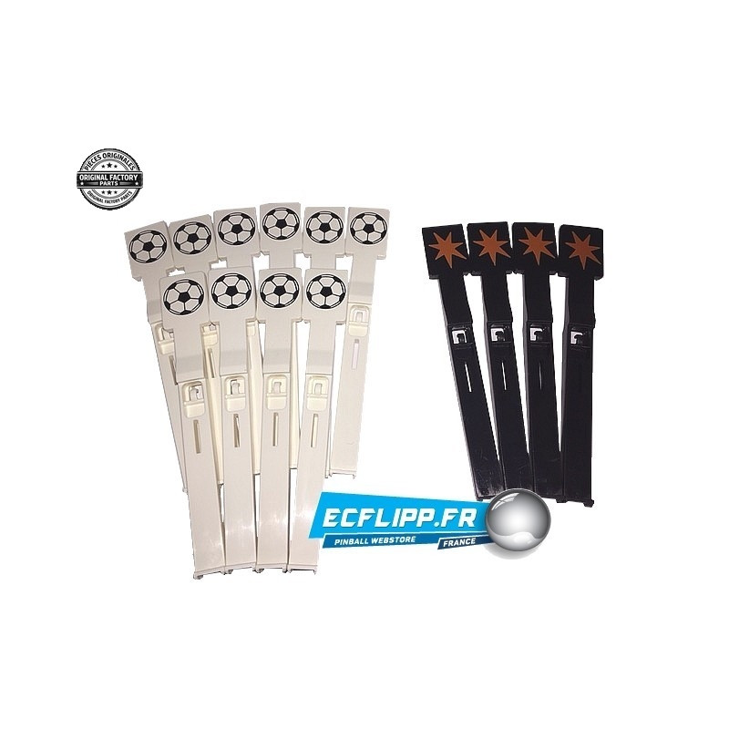 Set de 14 cibles tombantes  Striker originales Gottlieb