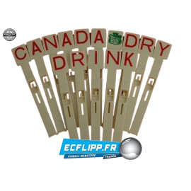Gottlieb jeu de cible  Canada Dry