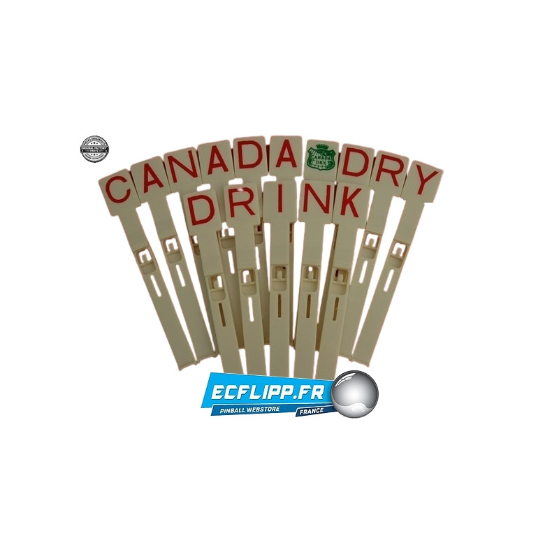 Gottlieb jeu de cible  Canada Dry
