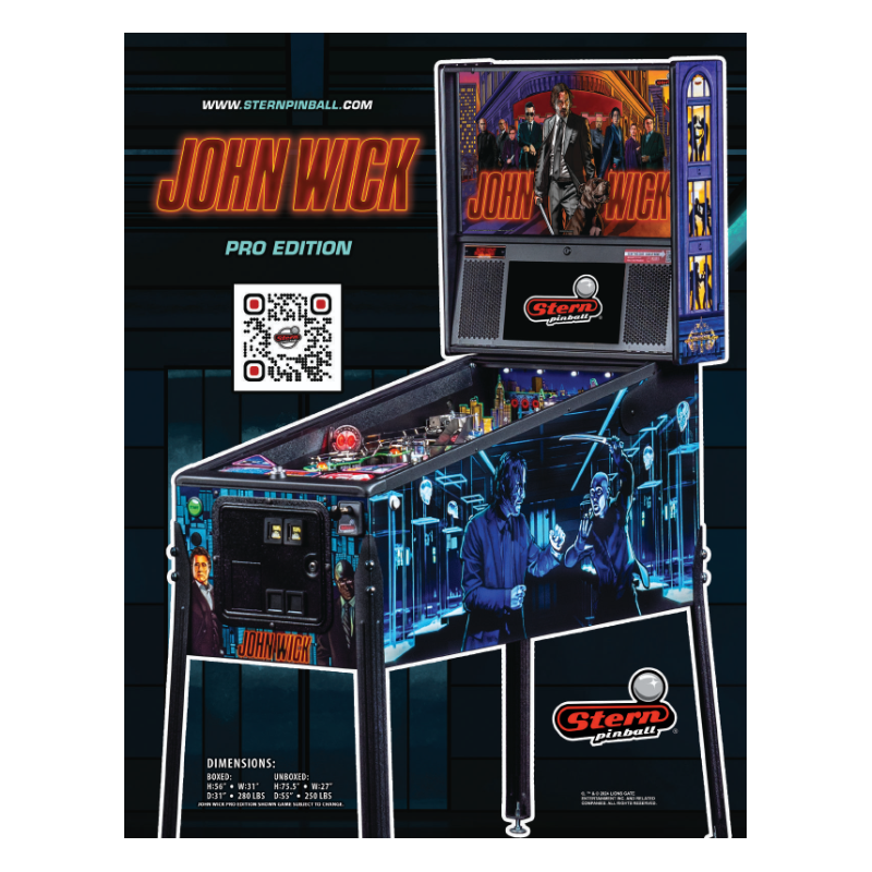 Kit caoutchoucs John Wick pro Stern