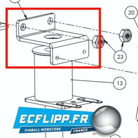 JJP Coil centering Bracket 10-100314-00