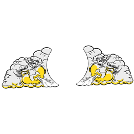 Topper decals whirlwind