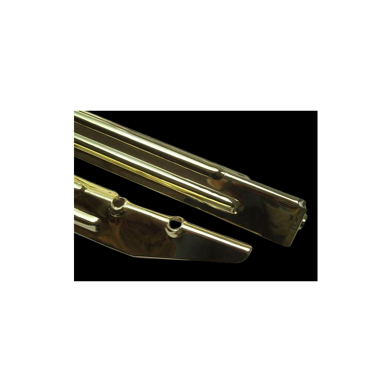 ribbed leg gold 30-1/2