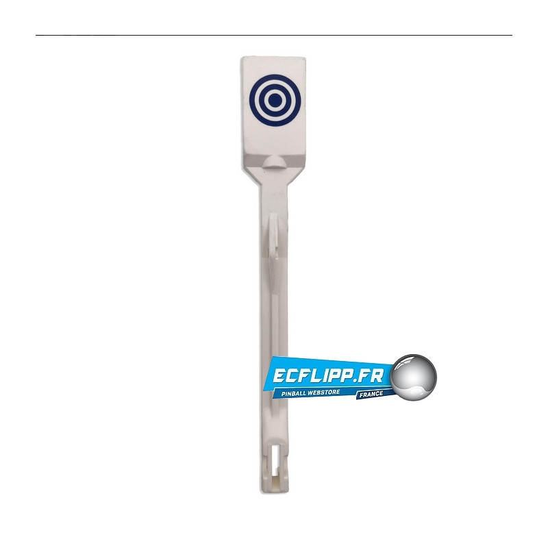 Classic Bally Blue Bullseye Tombstone Drop Target - No Ledge A-3773-2