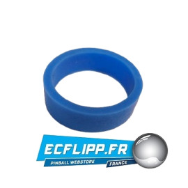 caoutchouc de flipper silicone 1/2*  1-1/2" bleu clair