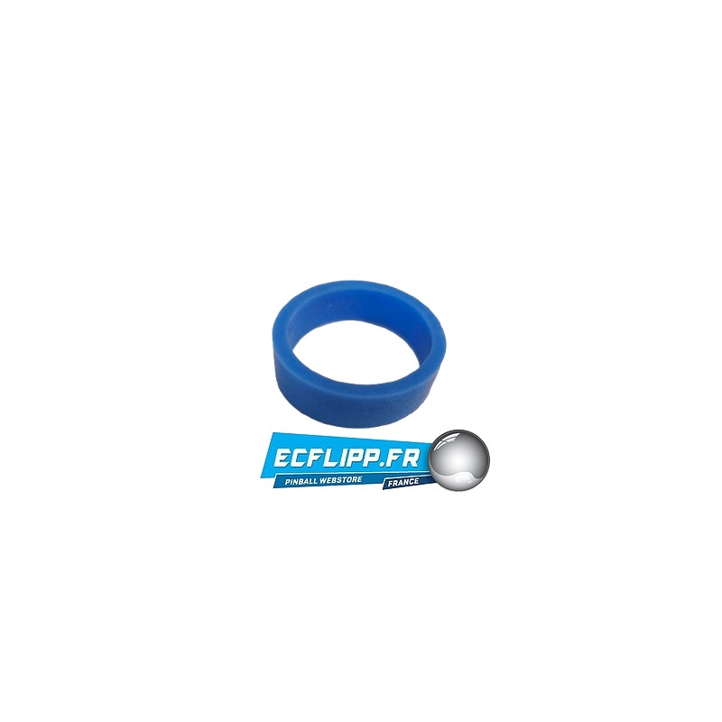 caoutchouc de flipper silicone 1/2*  1-1/2" bleu clair
