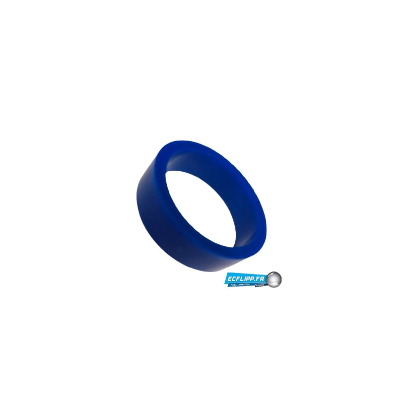 caoutchouc de flipper silicone 1/2*  1-1/2" bleu Foncé