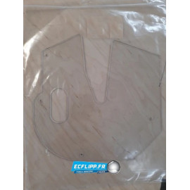 Bally Atlantis plastic for main Ramp - Clear