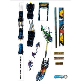 Batman Data-East ramp decals set