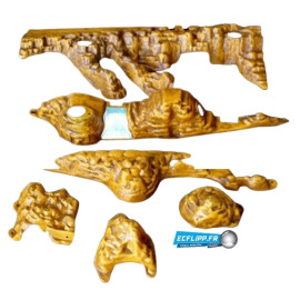 Kit décors Rochers White Water