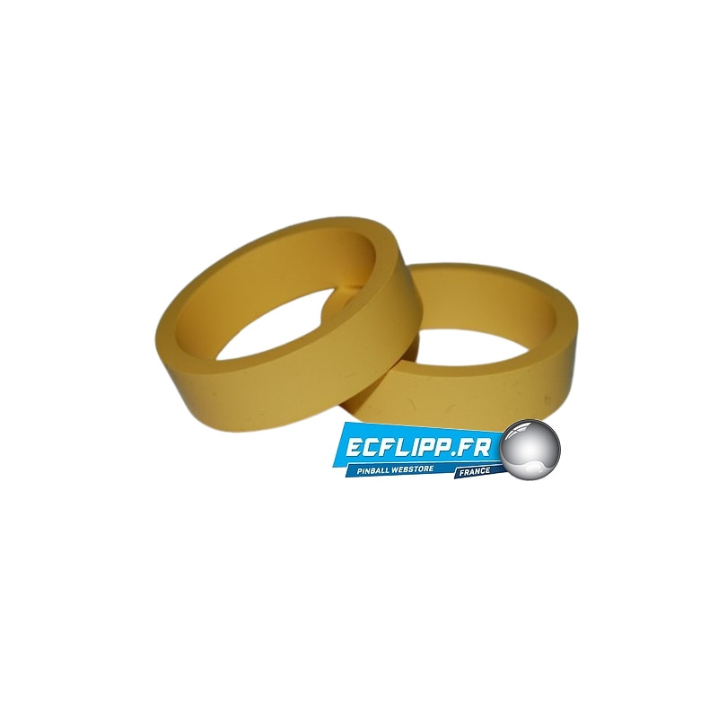 1x Caoutchouc de flipper Jaune