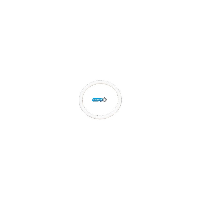 2"  silicone blanc