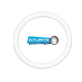 2-1/2 "  silicone blanc