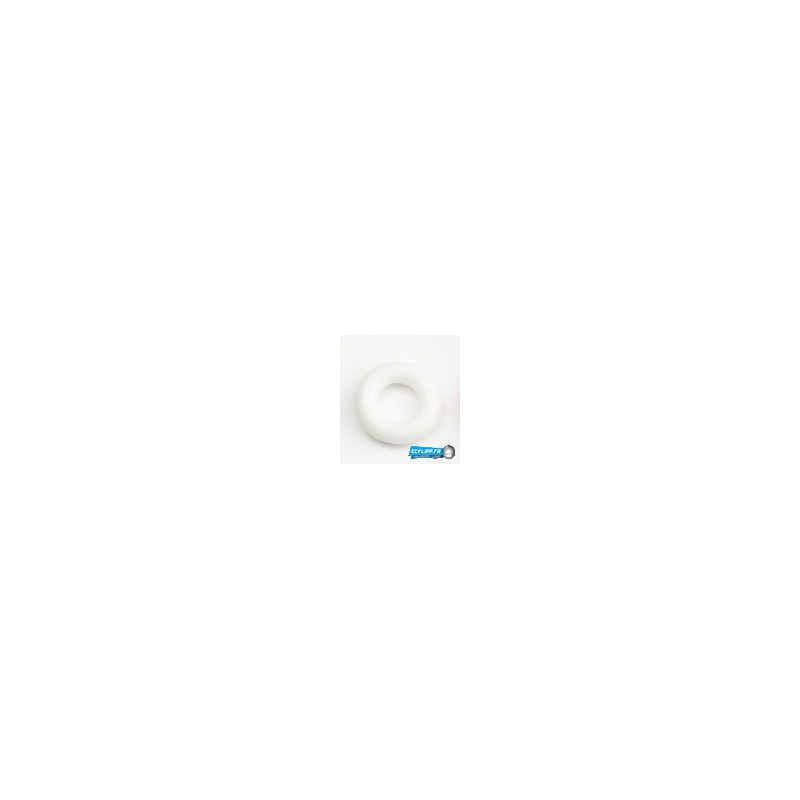 Silicone 3/8" ID  white rubber