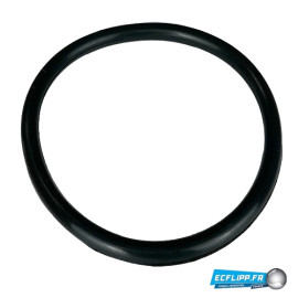 4"  silicone noir