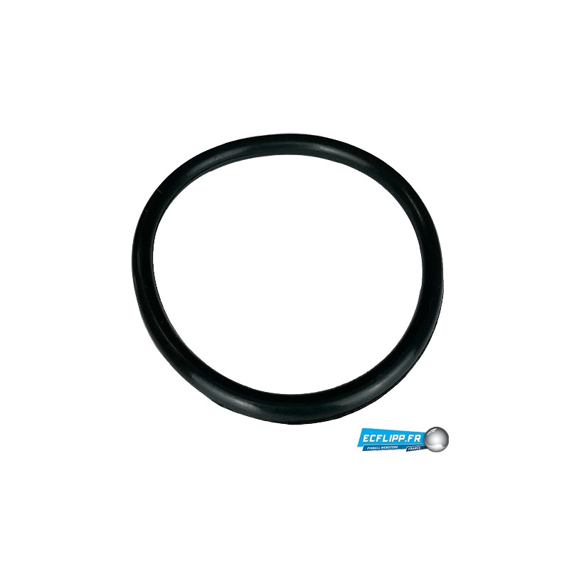 4"  silicone noir