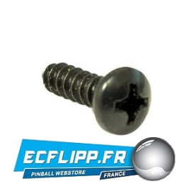 6 x 1/2" vis à bois noir 237-5880-02B