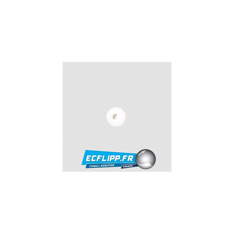 7/16" OD silicone blanc  (mini post)