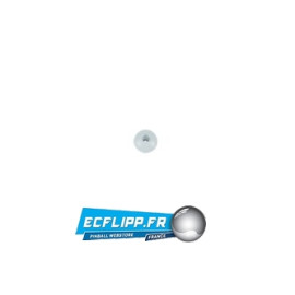 7/16" OD silicone transparent  (mini post)