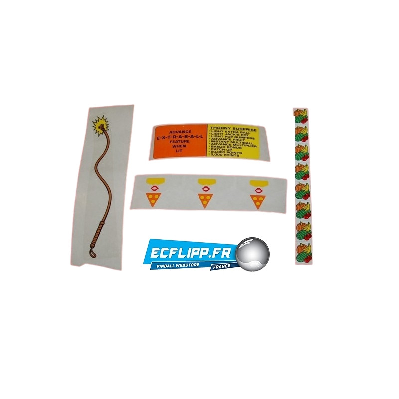 Autocollant Cactus Jacks set partiel
