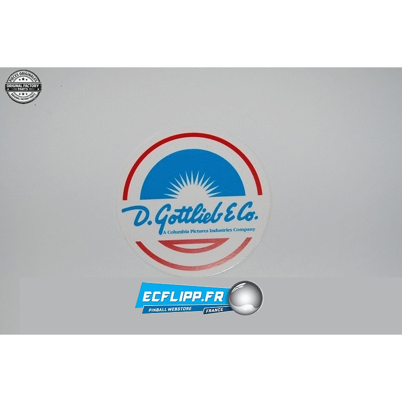 Autocollants de porte Gottlieb cercle rouge