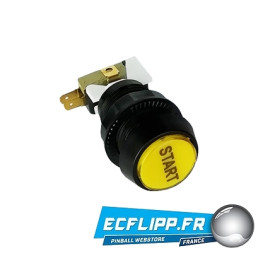 Bouton Start complet Jaune adaptable