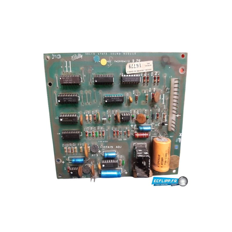 kit condensateur Carte son Bally 2518-50