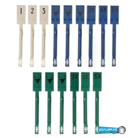 Set de 15 cibles Bally  Fathom A-3944-34