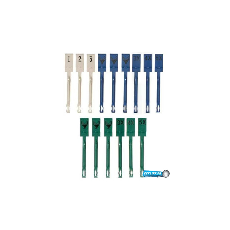 Set de 15 cibles Bally  Fathom A-3944-34