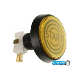 Bouton " Start " Data-East Jaune