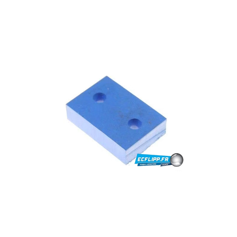 Pad bleu 626-5077-00 (11/16 x 1 x 1/4)
