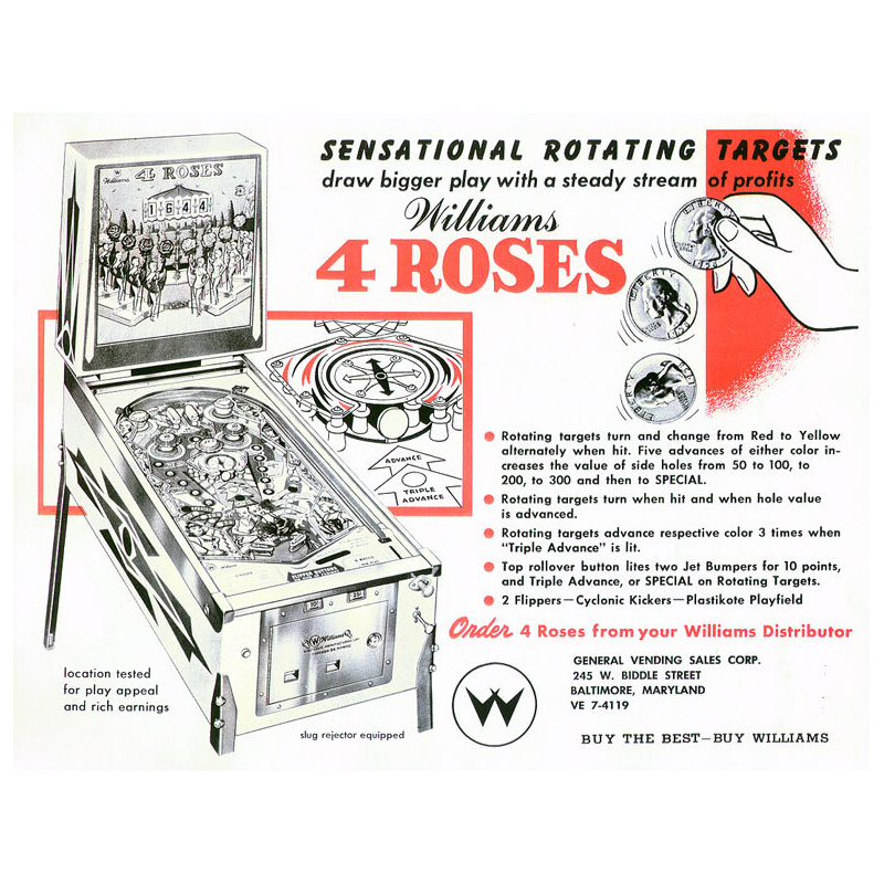 Rubber kit 4 roses WILLIAMS