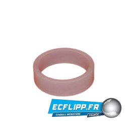 caoutchouc de flipper silicone 1/2*  1-1/2" translucide