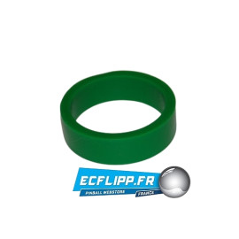 caoutchouc de flipper silicone 1/2*  1-1/2" vert
