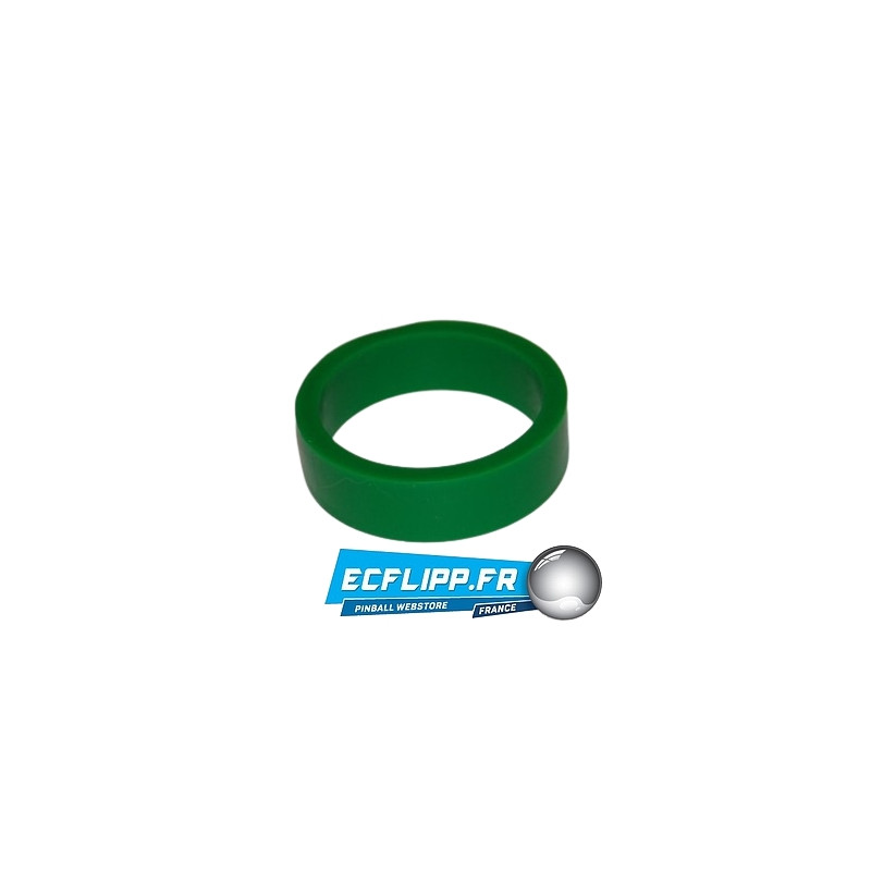 caoutchouc de flipper silicone 1/2*  1-1/2" vert
