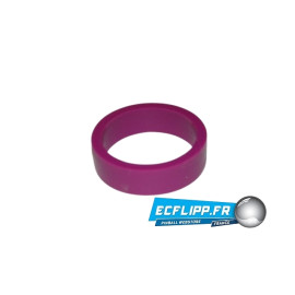 caoutchouc de flipper silicone 1/2*  1-1/2" violet