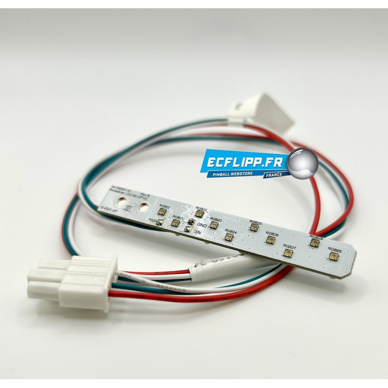 JJP 51-100413-00 Rocketman led board Elton John rampe droite Jersey Jack Pinball