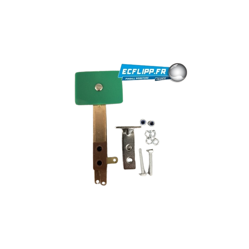 Cible fixe rectangulaire plate verte 35x25