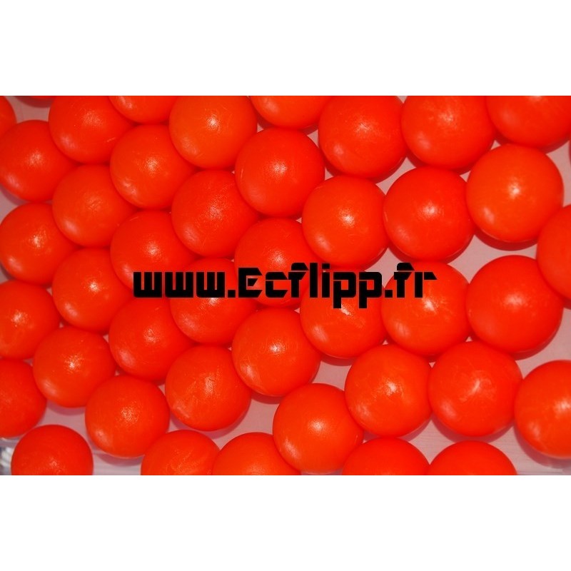 Balle plastique rouge